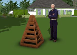 Strawberry tower plans