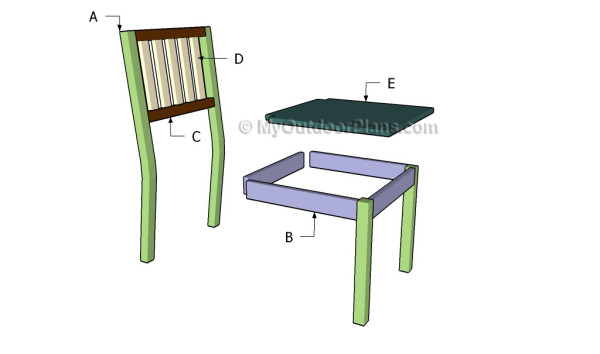 Wood Chair Plans Myoutdoorplans, How To Build A Wooden Chair Blueprints