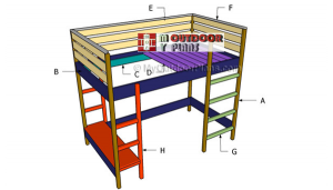 Building-a-loft-bed