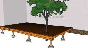How to Build a Deck Around a Tree