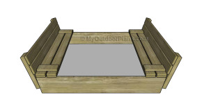 Sandbox with Cover Plans