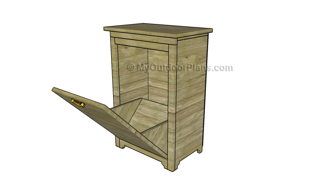 Trash Cabinet Plans Myoutdoorplans Free Woodworking Plans And