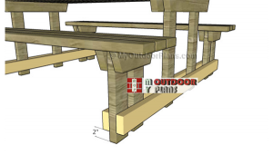 Base-supports-picnic-table