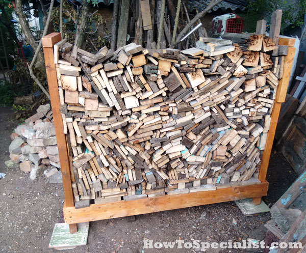DIY Firewood Rack