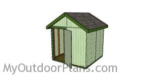 8x8 Shed Plans