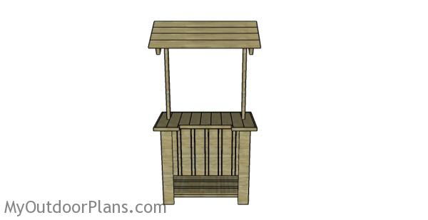 Tiki Bar Plans | MyOutdoorPlans | Free Woodworking Plans and Projects