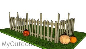 Halloween Graveyard Fence Plans