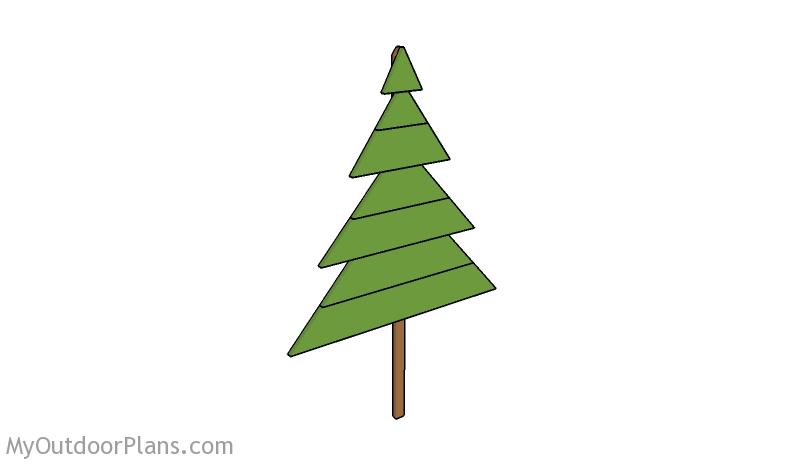 Wood Christmas Tree Plans