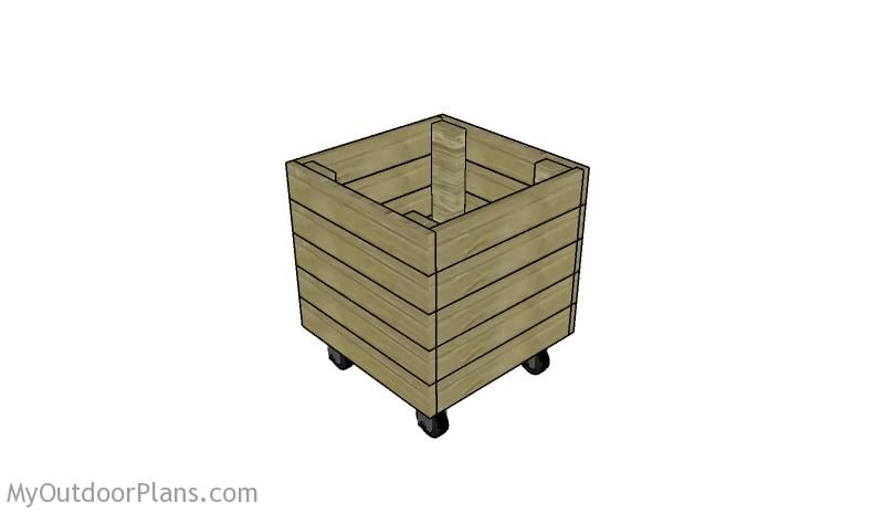Wood Storage Bin Plans