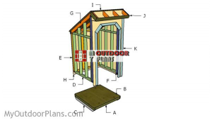 Building-a-wood-storage-shed