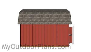Barn shed - 12x16