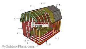 Building-a-12x16-barn-shed