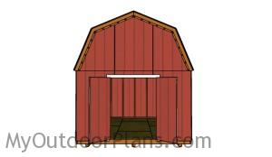 Building a large barn shed