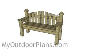 Country bench plans