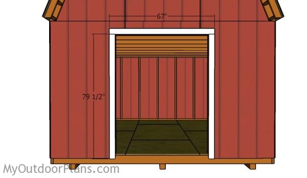 How To Build Double Shed Doors Myoutdoorplans Free