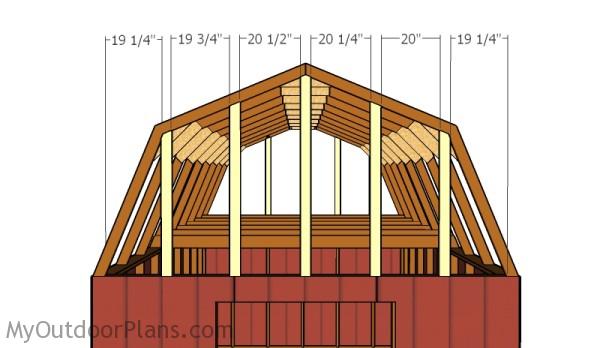 12x16 Gambrel Shed Roof Plans MyOutdoorPlans Free 