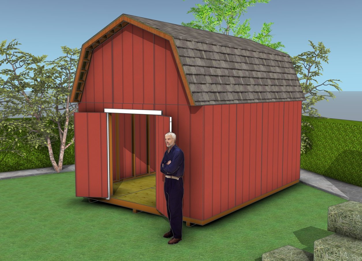 How to build a 12x16 barn shed