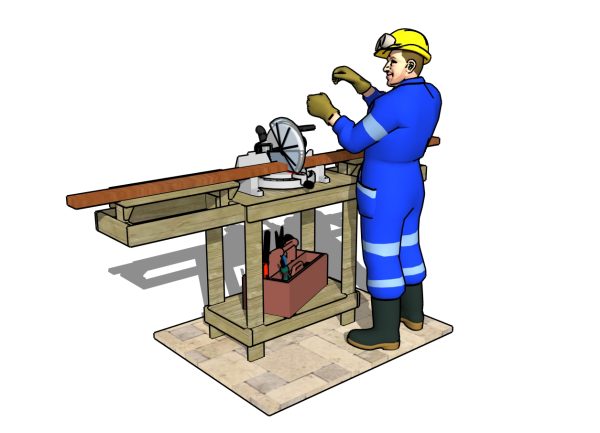 Miter Saw Table Plans