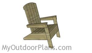 Modern adirondack chair plans