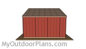 Run in shed plans