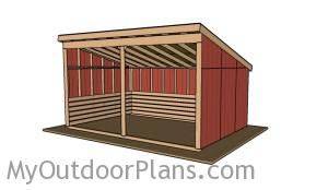 Run in shed plans