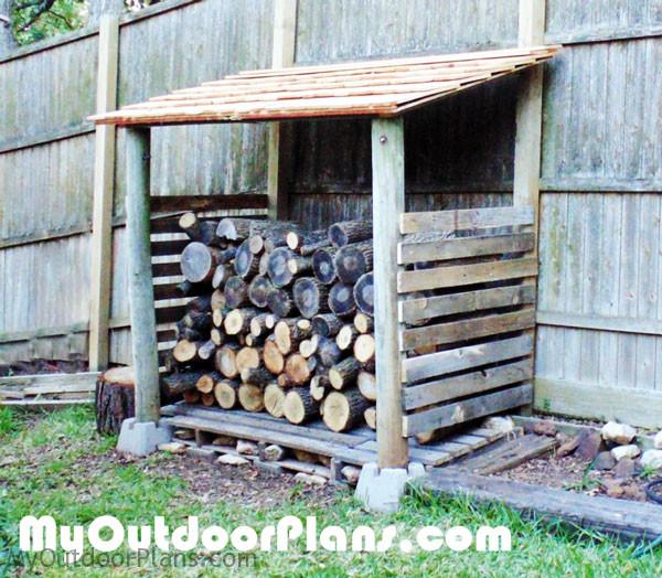 Diy Small Pallet Shed Myoutdoorplans Free Woodworking Plans And Projects Wooden Playhouse Pergola Bbq - Pallet Wood Shed Diy