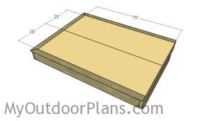 Fitting the plywood sheets