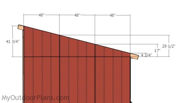 12x24 loafing shed roof plans myoutdoorplans free