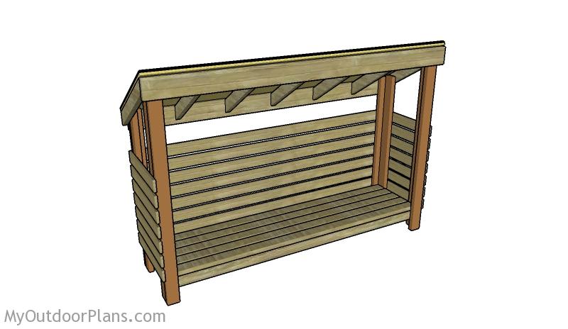 Simple wood shed discount design