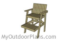 Lifeguard Chair Plans