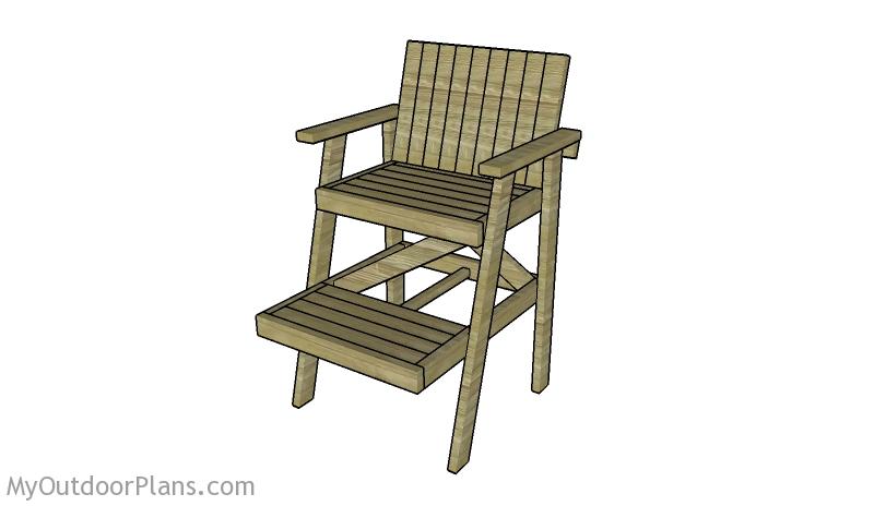 Lifeguard Chair Plans Myoutdoorplans Free Woodworking Plans