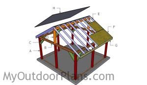 Building a 16x16 pavilion