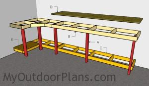 Building a garage workbench