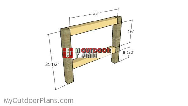 Building-the-side-frames