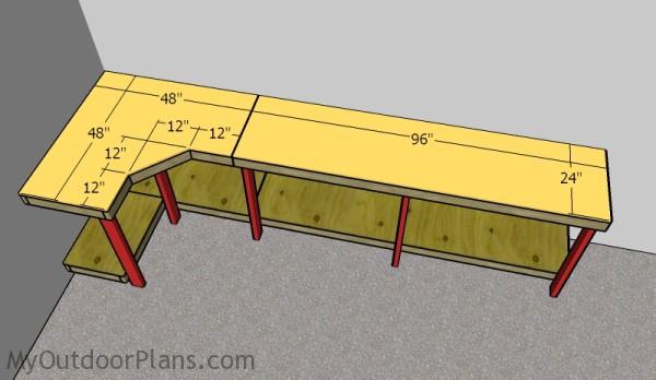 Garage Workbench Plans | MyOutdoorPlans | Free Woodworking 