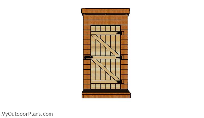 Outhouse Door Plans