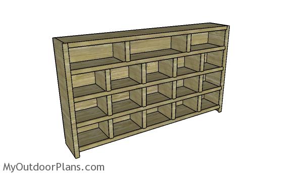 Video Game Console Shelf Plans