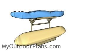 Kayak storage rack plans