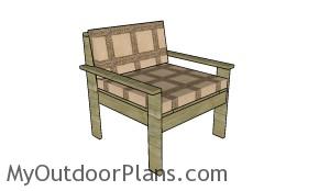 Outdoor sectional chair plans