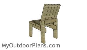 Simple 2x4 chair plans