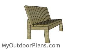 Wooden bench plans