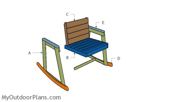 Rocking Chair Plans Myoutdoorplans Free Woodworking Plans And