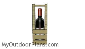 Wood wine caddy plans
