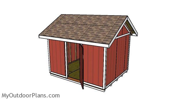 10x12 shed plans myoutdoorplans free woodworking plans