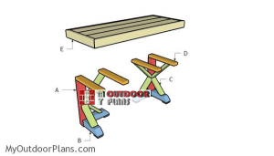 Building-a-trestle-desk