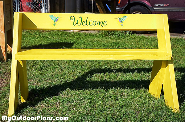 DIY Leopold Bench | MyOutdoorPlans | Free Woodworking 