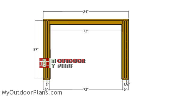 Front-wall-frame