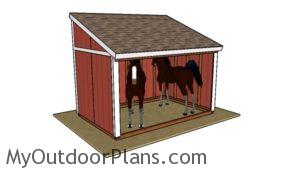 Horse shed plans