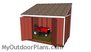How to build a 8x12 shed