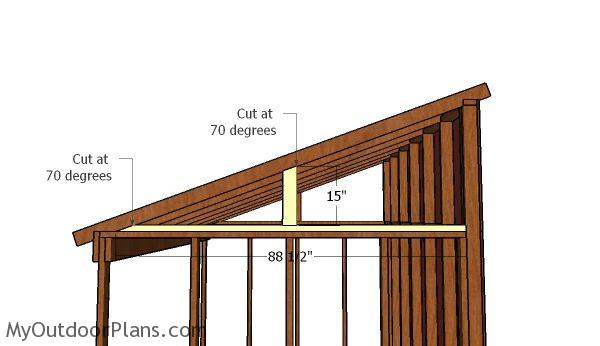 Horse Shed Roof Plans MyOutdoorPlans Free Woodworking 